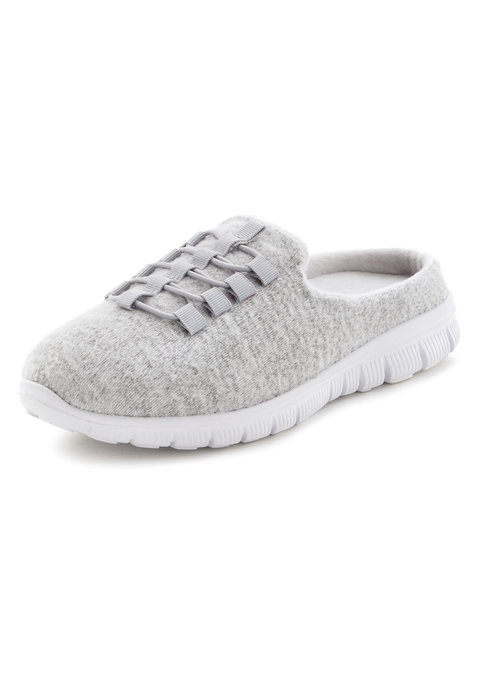 Bild: Pantolette von Vivance Dreams by Lascana: Hausschuhe VEGAN von VIVANCE. Obermaterial, Futter und Decksohle aus Textil. Laufsohle aus Synthetik.