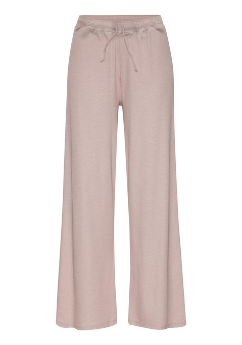 Bild: Pyjamahose von Vivance Dreams by Lascana: Gemütliche Pyjamahose von Vivance Dreams mit elastischem Tunnelzugbund. Bequeme Passform mit weitem Beinverlauf. Pflegeleichte, weiche Feinripp-Qualität mit Viskoseanteil.