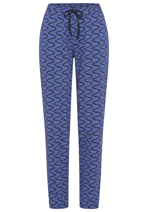 Bild: Pyjamahose von Vivance Dreams by Lascana: Pyjamahose von Vivance Dreams mit Allover-Print. Eingrifftaschen und elastischer Bund und Saum. Single-Jersey aus reiner Baumwolle.