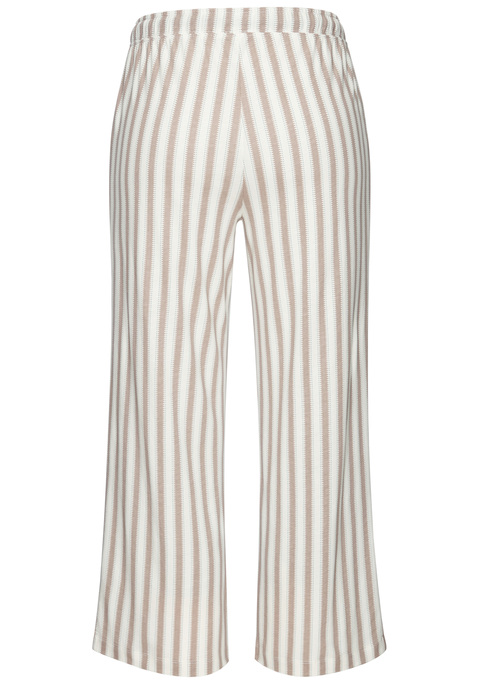 Bild: Pyjamahose von Vivance Dreams by Lascana: Allover bedruckte Pyjamahose von Vivance Dreams im Culotte-Schnitt. Mit elastischem Bund mit Bindeband und Eingrifftaschen. Weiche Single-Jersey-Qualität aus einem Baumwoll-Viskose-Mix.