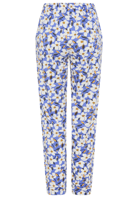 Bild: Pyjamahose von Vivance Dreams by Lascana: Pyjamahose von Vivance Dreams mit Allover-Print. Eingrifftaschen und elastischer Bund und Saum. Single-Jersey aus reiner Baumwolle.