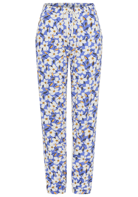Bild: Pyjamahose von Vivance Dreams by Lascana: Pyjamahose von Vivance Dreams mit Allover-Print. Eingrifftaschen und elastischer Bund und Saum. Single-Jersey aus reiner Baumwolle.