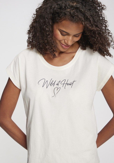 Bild: Pyjamaoberteil von Vivance Dreams by Lascana: Bequemes Schlafshirt von Vivance Dreams. Highlight: der Herzprint als Frontdruck. Angeschnittene, kurze Ärmel und Rundhalsausschnitt. Lässige Basic-Passform. Angenehm weiches Material aus reiner Baumwolle.