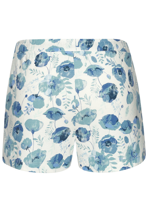 Bild: Pyjamashorts von Vivance Dreams by Lascana: Allover bedruckte Pyjamashorts von Vivance Dreams mit elastischem Bund und Bindeband. Praktische Eingrifftaschen. Aus einem soften Baumwoll-Viskose-Mix.