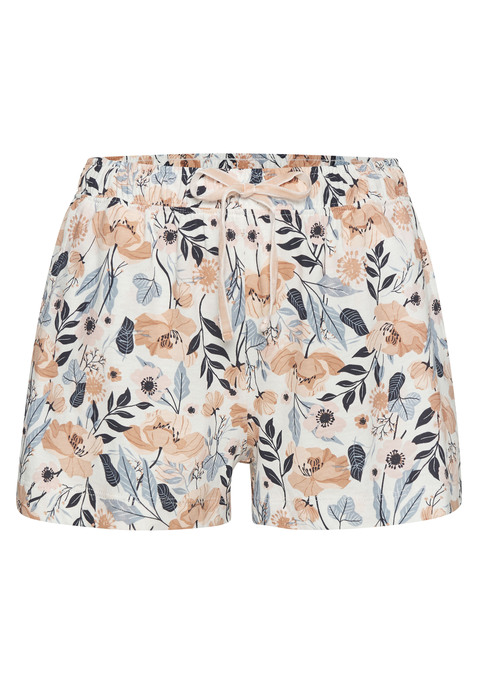 Bild: Pyjamashorts von Vivance Dreams by Lascana: Allover gemusterte Schlafshorts von Vivance Dreams. Elastischer Kordelzugbund. Mit seitlichen Eingrifftaschen. Angenehm weiche Baumwoll-Viskose-Mischung.