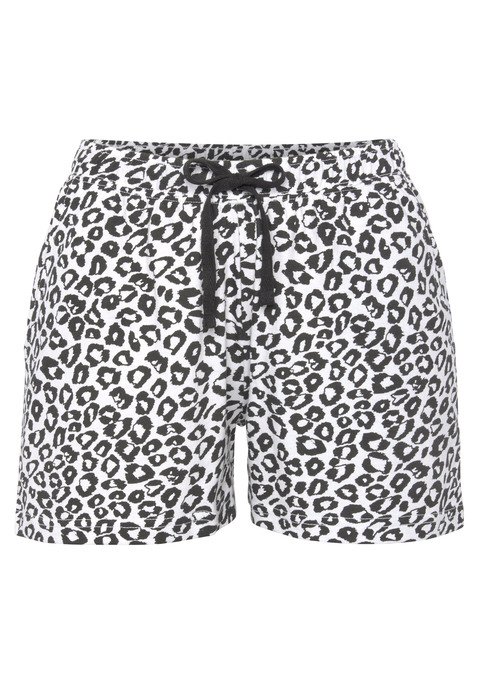 Bild: Pyjamashorts von Vivance Dreams by Lascana: Pyjamashorts mit allover Print, seitlichen Eingriffstaschen und Tunnelzugbund in angenehmer Qualität aus 100% Baumwolle.