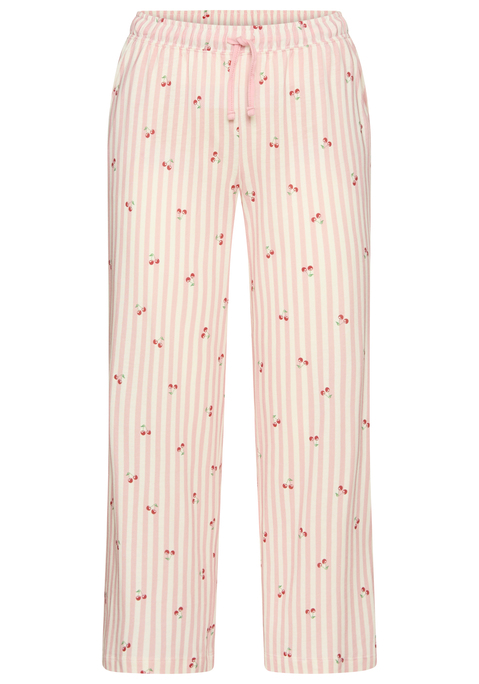 Bild: Culotte von Vivance Dreams: Culotte von Vivance Dreams. Mit Streifen- und Früchtedruck. Elastischer Bund mit Bindeband. Eingrifftaschen. Weite Beinform. Angenehme Jerseyqualität.