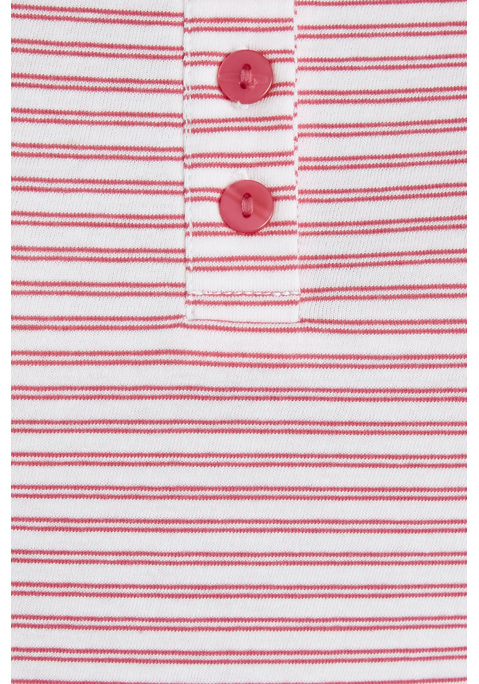 Bild: Nachthemd von Vivance Dreams: Gestreiftes Sleepshirt mit Rundhalsausschnitt und kurzer Knopfleiste in angenehmer Qualität aus 100% Baumwolle.