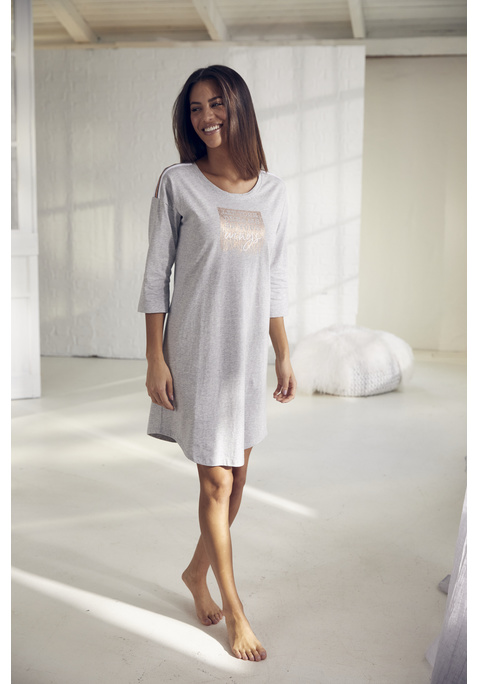 Nachthemd von VIVANCE DREAMS in grau