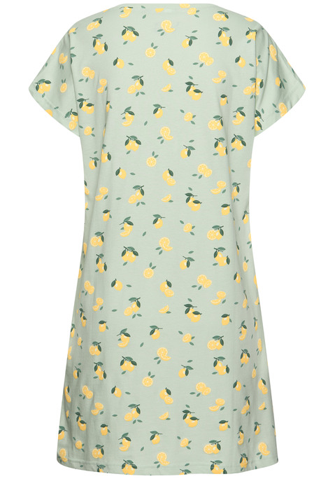 Bild: Nachthemd von Vivance Dreams: Bequemes Bigshirt von Vivance Dreams mit Alloverprint und Rundhalsausschnitt. Leger geschnitten. Trageangenehmer Baumwoll-Jersey.