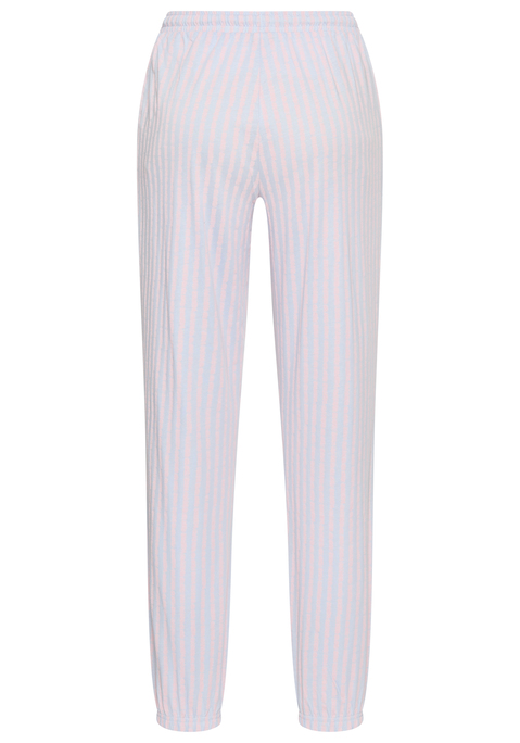 Bild: Pyjamahose von Vivance Dreams: Lange Pyjamahose von Vivance Dreams. Mit elastischem Bund und Bindeband. Schmale Beinform mit elastischen Säumen und praktische Eingrifftaschen. Single-Jersey aus reiner Baumwolle.