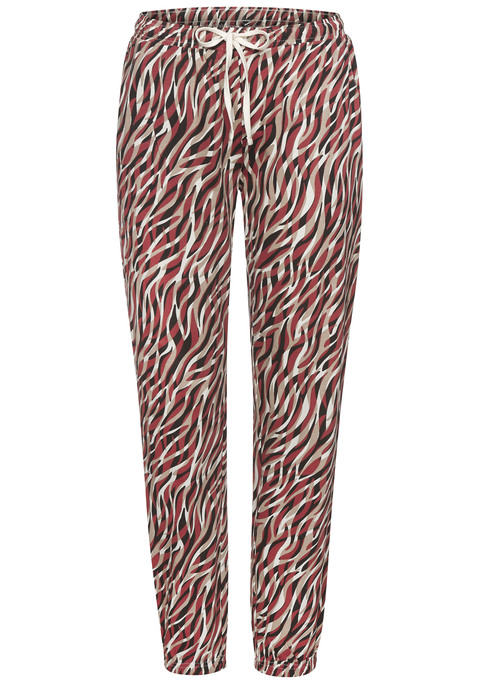 Bild: Pyjamahose von Vivance Dreams: Bequeme Pyjamahose von Vivance Dreams. Ausgestattet mit elastischem Bund und Bindeband. Elastischer Hosensaum. Single-Jersey aus reiner Baumwolle.