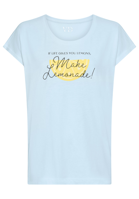 Bild: Pyjamaoberteil von Vivance Dreams: T-Shirt von Vivance Dreams mit süßem Print vorn. Angeschnittene kurze Ärmel. Rundhalsausschnitt. Lockere Passform. Trageangenehme Single-Jersey-Qualität.