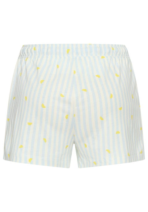 Bild: Pyjamashorts von Vivance Dreams: Bequeme Pyjamashorts von Vivance Dreams mit hübschem Streifen- und Früchtedruck. Elastischer Bund mit Bindeband. Eingrifftaschen. Angenehme Jerseyqualität.
