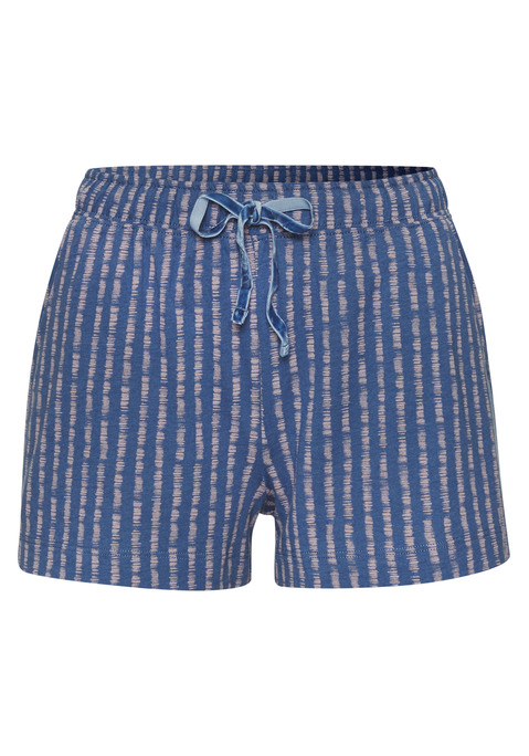Bild: Pyjamashorts von Vivance Dreams: Feminine Pyjamashorts von Vivance Dreams mit schönem Alloverprint. Praktisch: die Eingrifftaschen und der elastische Gummizugbund mit Bindeband. Aus angenehmer Baumwoll-Viskose-Qualität.
