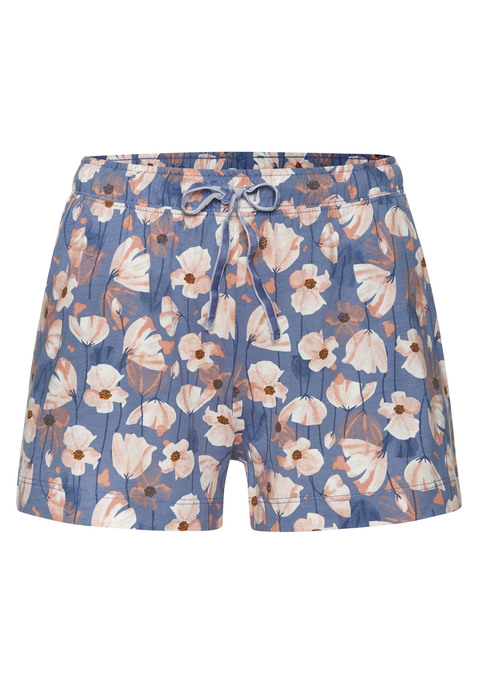 Bild: Pyjamashorts von Vivance Dreams: Feminine Pyjamashorts von Vivance Dreams mit schönem Alloverprint. Praktisch: die Eingrifftaschen und der elastische Gummizugbund mit Bindeband. Aus angenehmer Baumwoll-Viskose-Qualität.