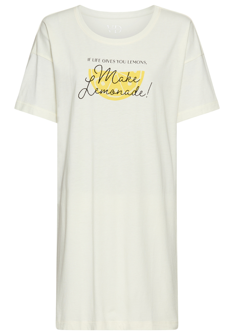 Bild: Sleepshirt von Vivance Dreams: Komfortables Bigshirt von Vivance Dreams mit süßem Früchtedruck. Überschnittene Schultern und Rundhalsausschnitt. Lockere Weite. Angenehme Jerseyqualität.
