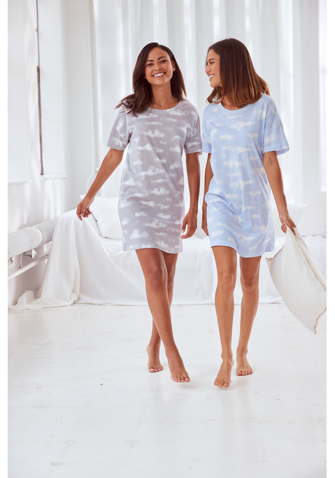 Sleepshirt von VIVANCE DREAMS in hellblau