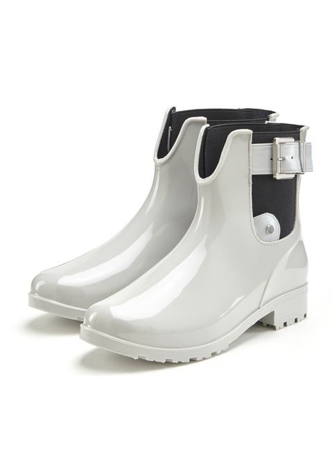 Bild: Gummistiefelette von Vivance: Gummi-Stiefelette VEGAN von VIVANCE. Obermaterial aus PVC. Futter und Decksohle aus Textil. Laufsohle aus Synthetik.