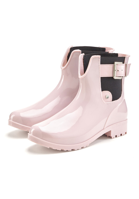 Bild: Gummistiefelette von Vivance: Gummi-Stiefelette VEGAN von VIVANCE. Obermaterial aus PVC. Futter und Decksohle aus Textil. Laufsohle aus Synthetik.