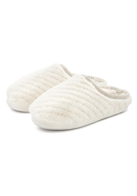 Bild: Pantolette von Vivance: Hausschuhe VEGAN von VIVANCE. Obermaterial, Futter und Decksohle aus Textil. Laufsohle aus Synthetik.