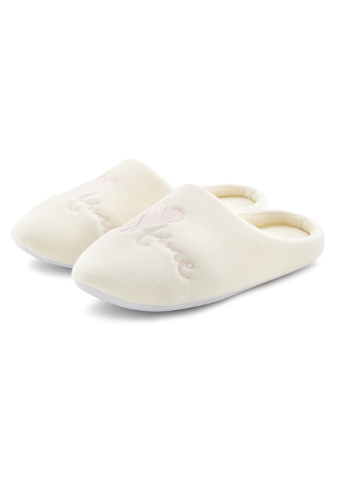 Bild: Pantolette von Vivance: Hausschuhe VEGAN von VIVANCE. Obermaterial, Futter und Decksohle aus Textil. Laufsohle aus Synthetik.