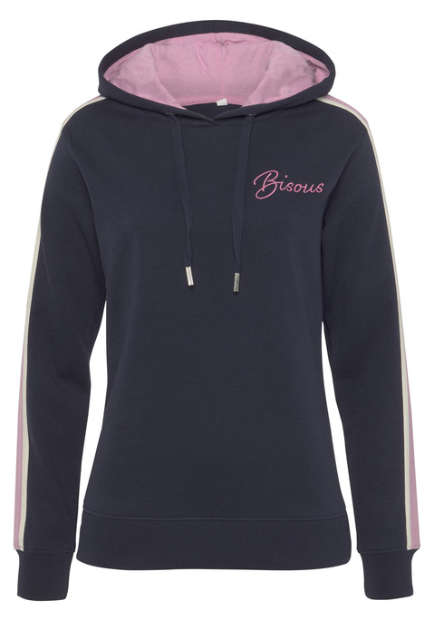 VIVANCE Hoodie Damen blau, rosa Gr.48/50