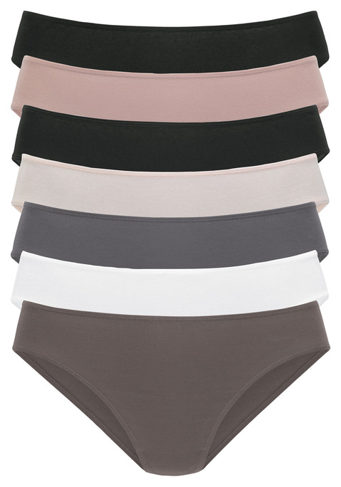 Bild: Jazz-Pants Slips von Vivance: Jazzpants von Vivance im 7er-Pack. In bequemer Passform und normal hohem Sitz. Trageangenehme, weiche und elastische Jerseyqualität.