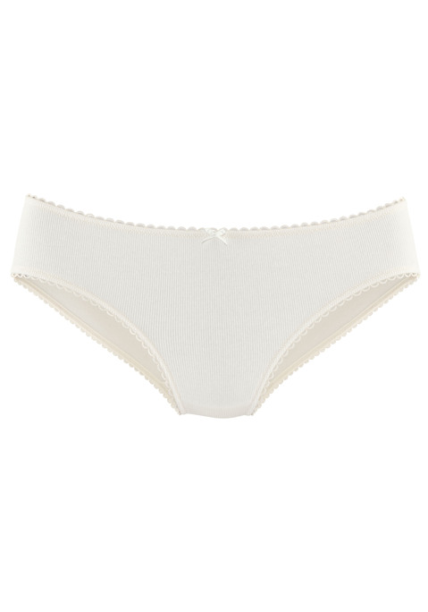 Bild: Jazz-Pants Slips von Vivance: Jazzpants von Vivance im praktischen 4er-Pack. Zarte Picot-Abschlüsse. Klassische Passform. Elastische Baumwollqualität mit Rippstruktur und weichem Griff.