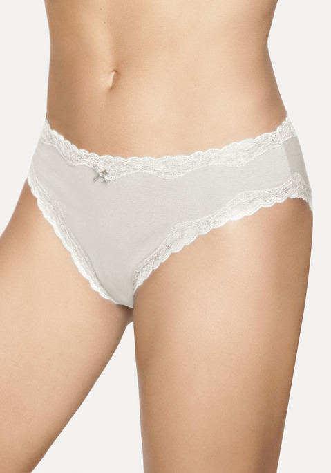 Bild: Jazz-Pants Slips von Vivance: Jazzpants von Vivance im praktischen 5er-Pack. Zarte Spitze schmückt die Saumkanten. Klassische Passform. Elastische Baumwollqualität mit weichem Griff.