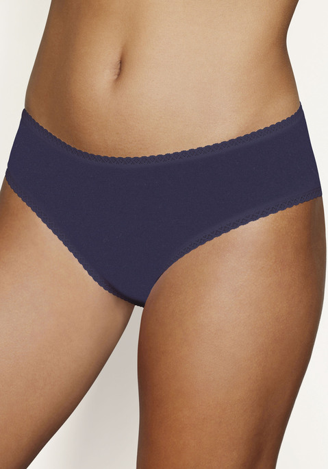 Bild: Jazz-Pants Slips von Vivance: Jazzpants von Vivance im 7er-Pack. Mit feiner Spitzeneinfassung. Aus weicher, elastischer Baumwollqualität.