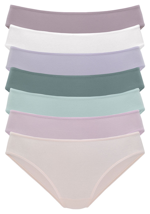 Bild: Jazz-Pants Slips von Vivance: Jazzpants von Vivance im 7er-Pack. In bequemer Passform und normal hohem Sitz. Trageangenehme, weiche und elastische Jerseyqualität.