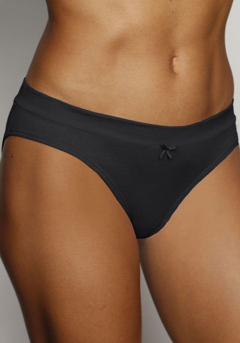 Bild: Jazz-Pants Slips von Vivance: Süße Jazzpants von Vivance im praktischen 5er-Pack. Breites Komfortbündchen mit Zierschleife. Bequeme Passform. Elastische Baumwollqualität mit weichem Griff.