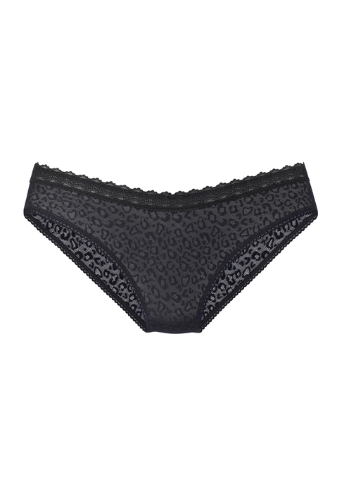 Bild: Jazz-Pants-Slip von Vivance: Jazz-Pants. Rundherum aus elastischer Spitze. Aus 83% Polyamid, 17% Elasthan.