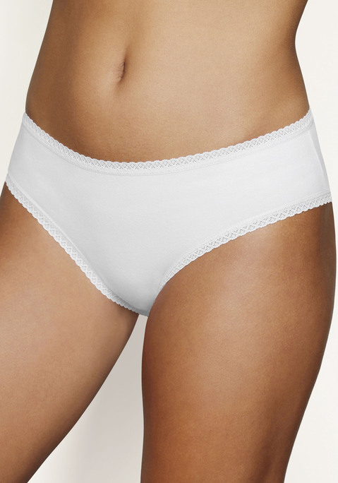 Bild: Jazz-Pants Slips von Vivance: Jazzpants von Vivance im 7er-Pack. Mit feiner Spitzeneinfassung. Aus weicher, elastischer Baumwollqualität.