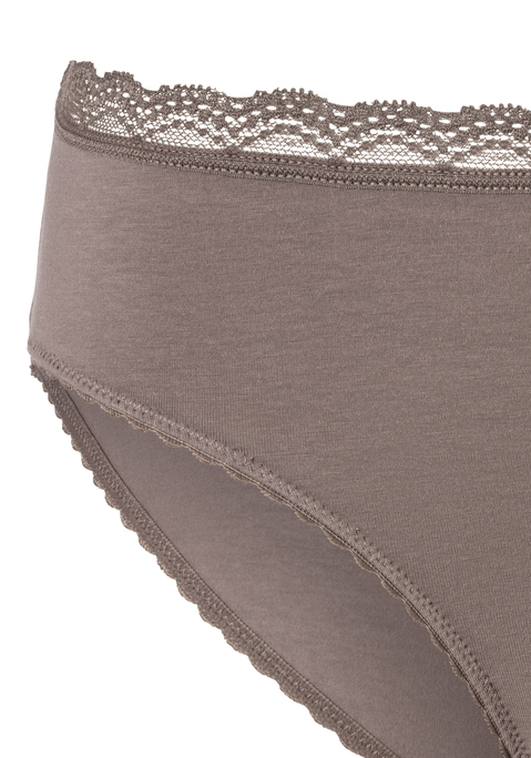 Bild: Jazz-Pants Slips von Vivance: Im praktischen 6er-Pack: unifarbene und gepunktete Jazzpants von Vivance. Hübsche Spitzenkante am Bund. Trägt sich sehr angenehm dank der weichen, elastischen Baumwollqualität.