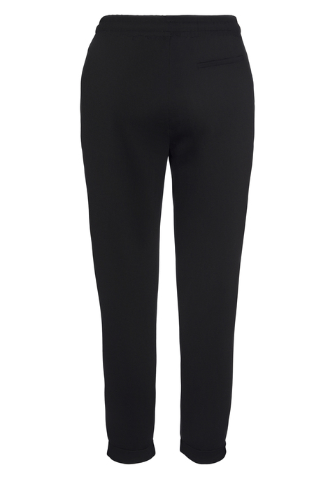 Bild: Jogger Pants von Vivance: Schlupfhose von VIVANCE. Bequeme Form mit elastischem Bund und Tunnelzug. Seitliche Eingrifftaschen und Ziertaschen hinten. Umschlag am Saum. Innenbeinlänge ca. 68 cm.