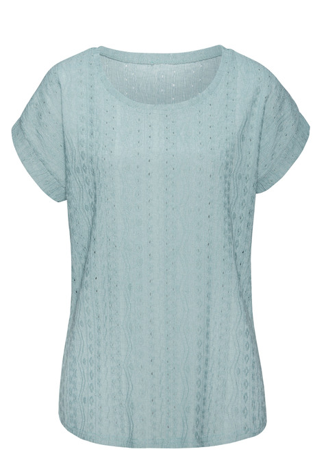 VIVANCE Kurzarmshirt Damen mint Gr.32/34