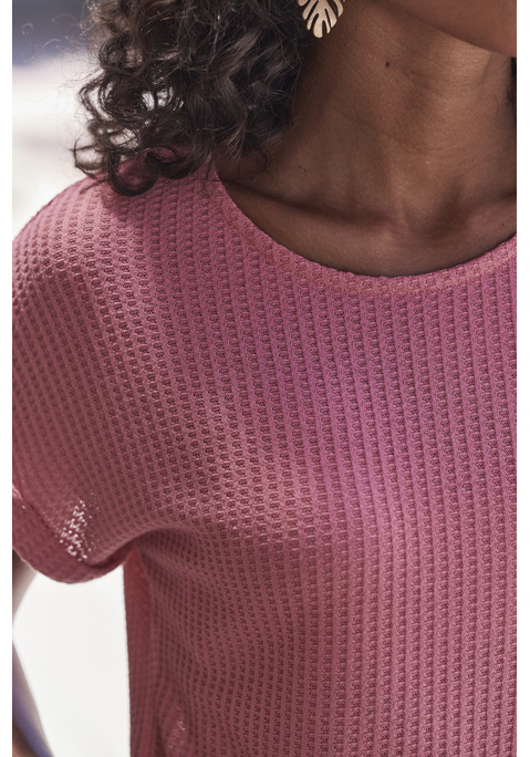 Bild: Kurzarmshirt von Vivance: Unifarbenes Basic-T-Shirt im 2er-Pack von Vivance. Mit fixiertem Ärmelumschlag. Und Rundhalsausschnitt. Vielseitig kombinierbar. Aus weicher Piqué-Qualität mit recyceltem Polyester.