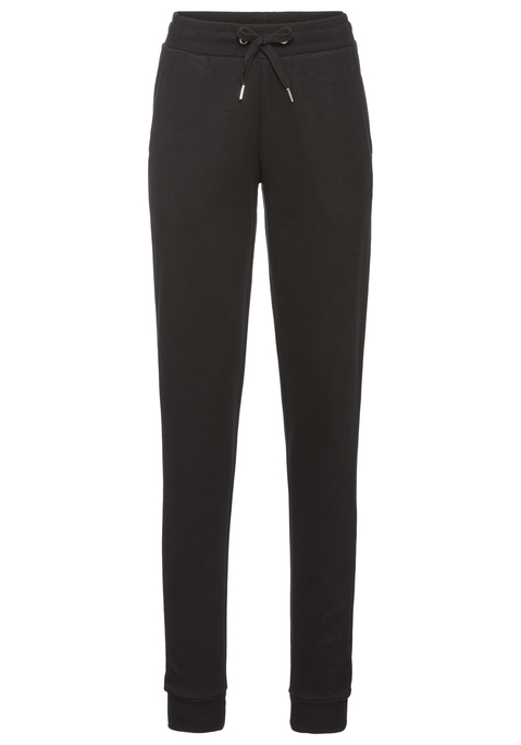 Bild: Loungehose von Vivance: Jogginghose von Vivance. Tapered-fit mit elastischem Tunnelzugbund und Bündchen an den Beinenden. Seitliche Eingrifftaschen. Weiche Qualität.