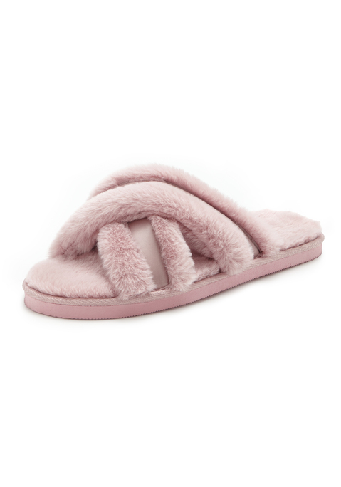 Bild: Pantolette von Vivance: Obermaterial: 100% Textilmaterial. Futter: 100% Textilmaterial. Decksohle: 100% Textilmaterial. Laufsohle: 100% Synthetik. VEGAN.