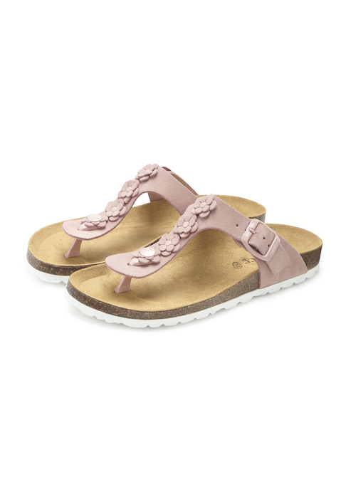 Bild: Pantolette von Vivance: Made in Spain. Obermaterial, Futter und Decksohle aus Rindsleder. Laufsohle aus Synthetik.