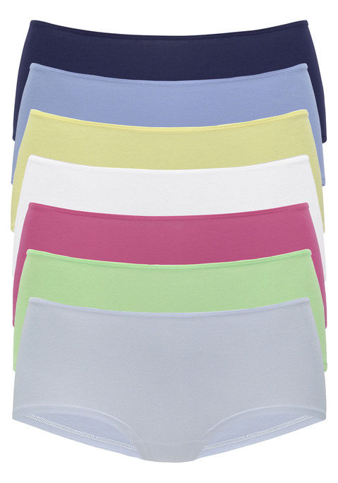 Bild: Panty von Vivance: Pantys von Vivance im 7er-Pack. Normal hoher Sitz und bequeme Passform. Elastische, weiche und trageangenehme Qualität aus Jersey.