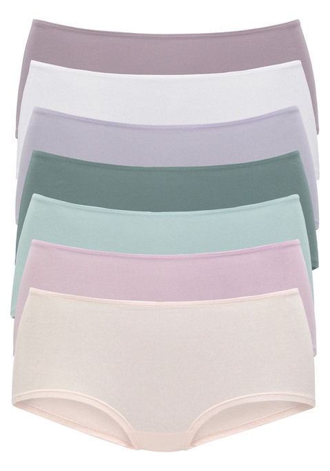 Bild: Panty von Vivance: Pantys von Vivance im 7er-Pack. Normal hoher Sitz und bequeme Passform. Elastische, weiche und trageangenehme Qualität aus Jersey.