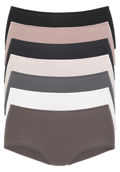 Bild: Panty von Vivance: Pantys von Vivance im 7er-Pack. Normal hoher Sitz und bequeme Passform. Elastische, weiche und trageangenehme Qualität aus Jersey.