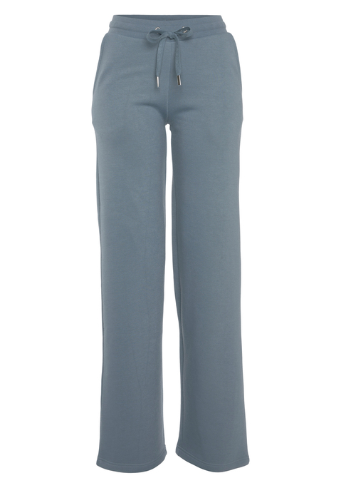 Bild: Relaxhose von Vivance: Bequeme Loungepants von Vivance. Elastischer Tunnelzugbund mit Kordel. Seitliche Eingrifftaschen. Figurumspielender, gerader Schnitt. Sehr weiche Sweatware mit kuscheliger Innenseite. Aus 50% Polyester, 30% Viskose, 20% Baumwolle.