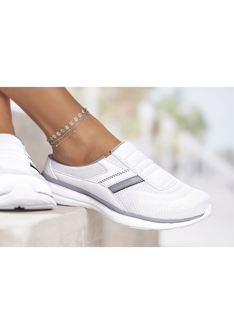 Bild: Sabot von Vivance: Sneaker VEGAN von VIVANCE. Obermaterial, Futter und Decksohle aus Textil. Laufsohle aus Synthetik.