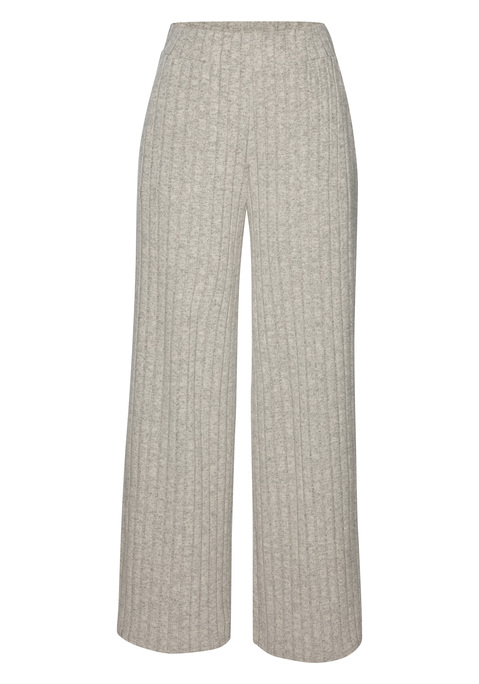 Bild: Schlupfhose von Vivance: Kuschelige Schlupfhose von Vivance in Ripp-Optik. Bequemer Gummibund für viel Komfort. Praktische Eingrifftaschen. Ideal zu Shirts und Tops. Weicher Jersey mit flauschiger Haptik.