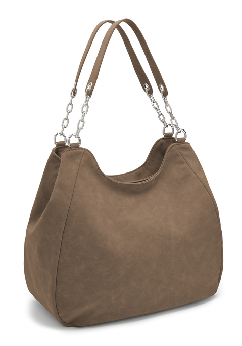 Bild: Schultertasche von Vivance: Henkeltasche VEGAN von VIVANCE. Aus Lederimitat. Maße (H/B/T) = 30/34/16cm.