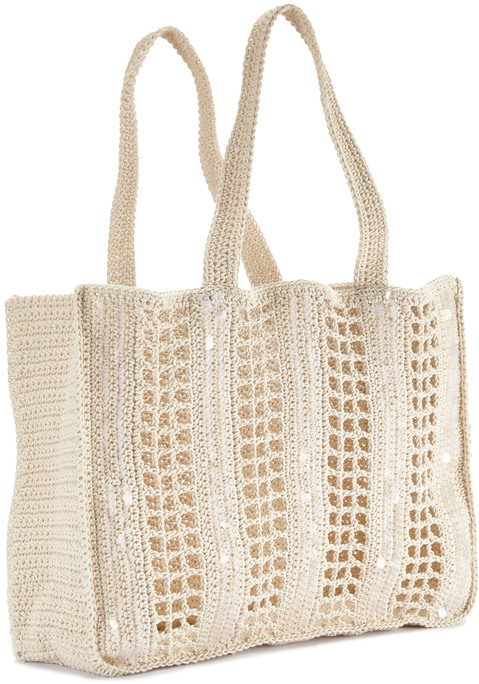 Bild: Shopper von Vivance: Shopper von VIVANCE. Aus Textil. Maße (H/B/T) = 31/41/12cm.